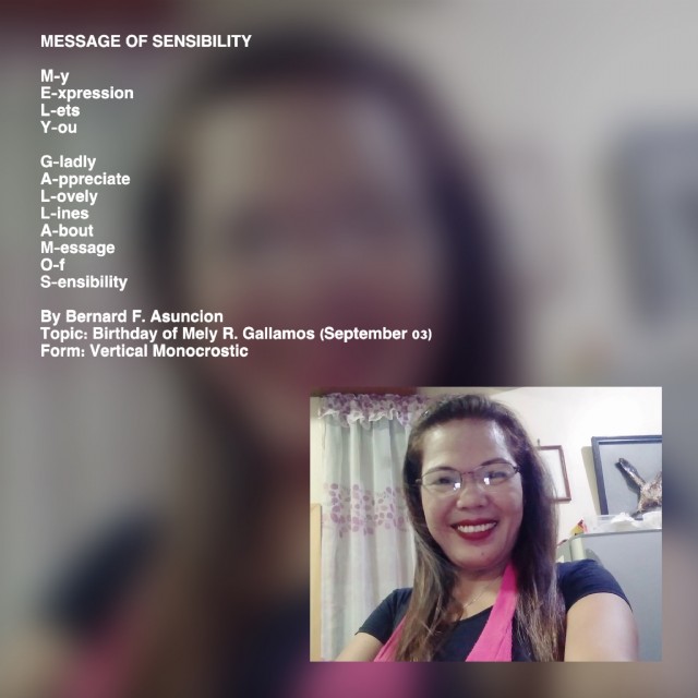 Message Of Sensibility