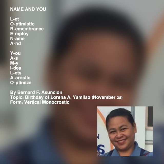 Name And You