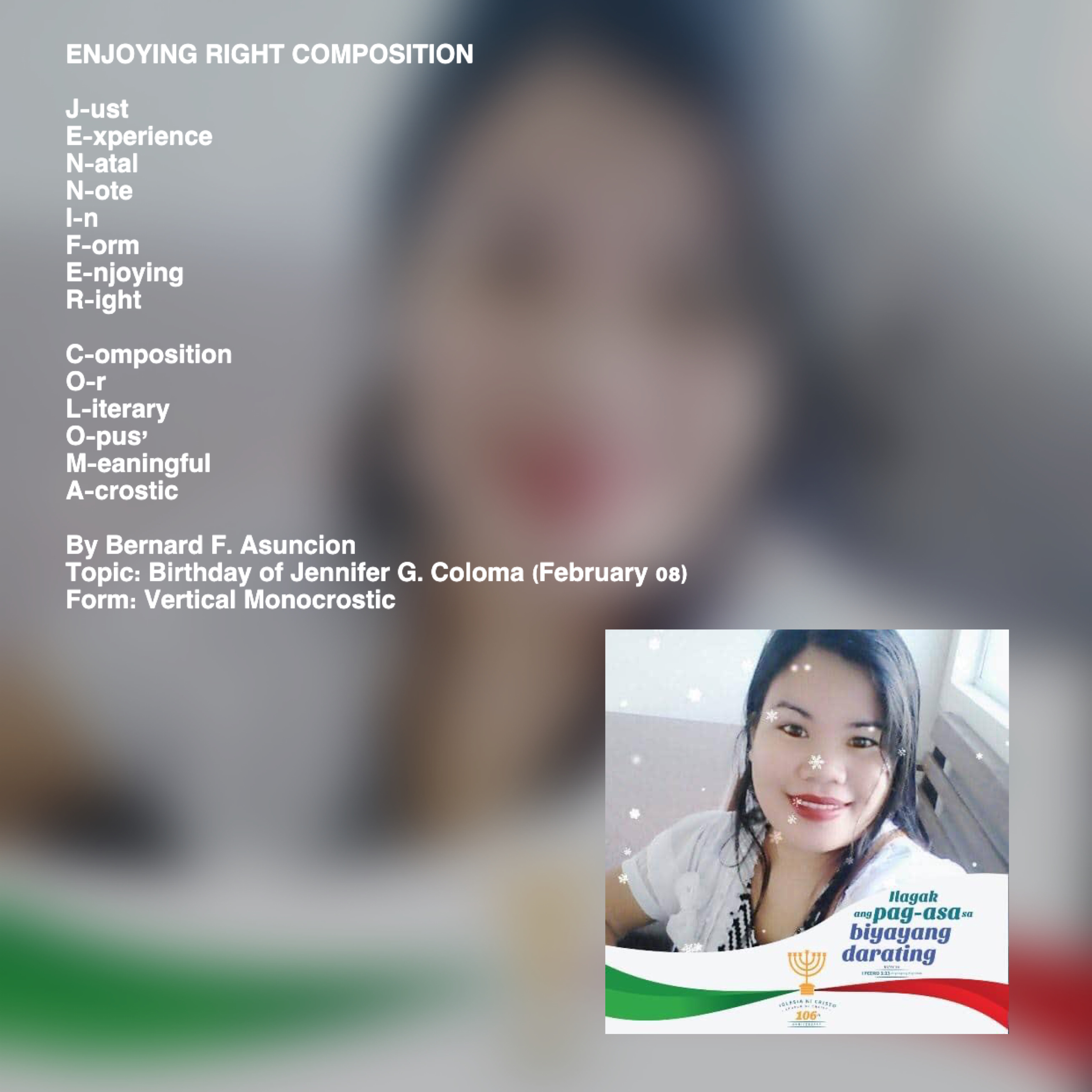 Enjoying Right Composition