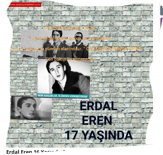 Erdal Eren Ages 16-Last Look