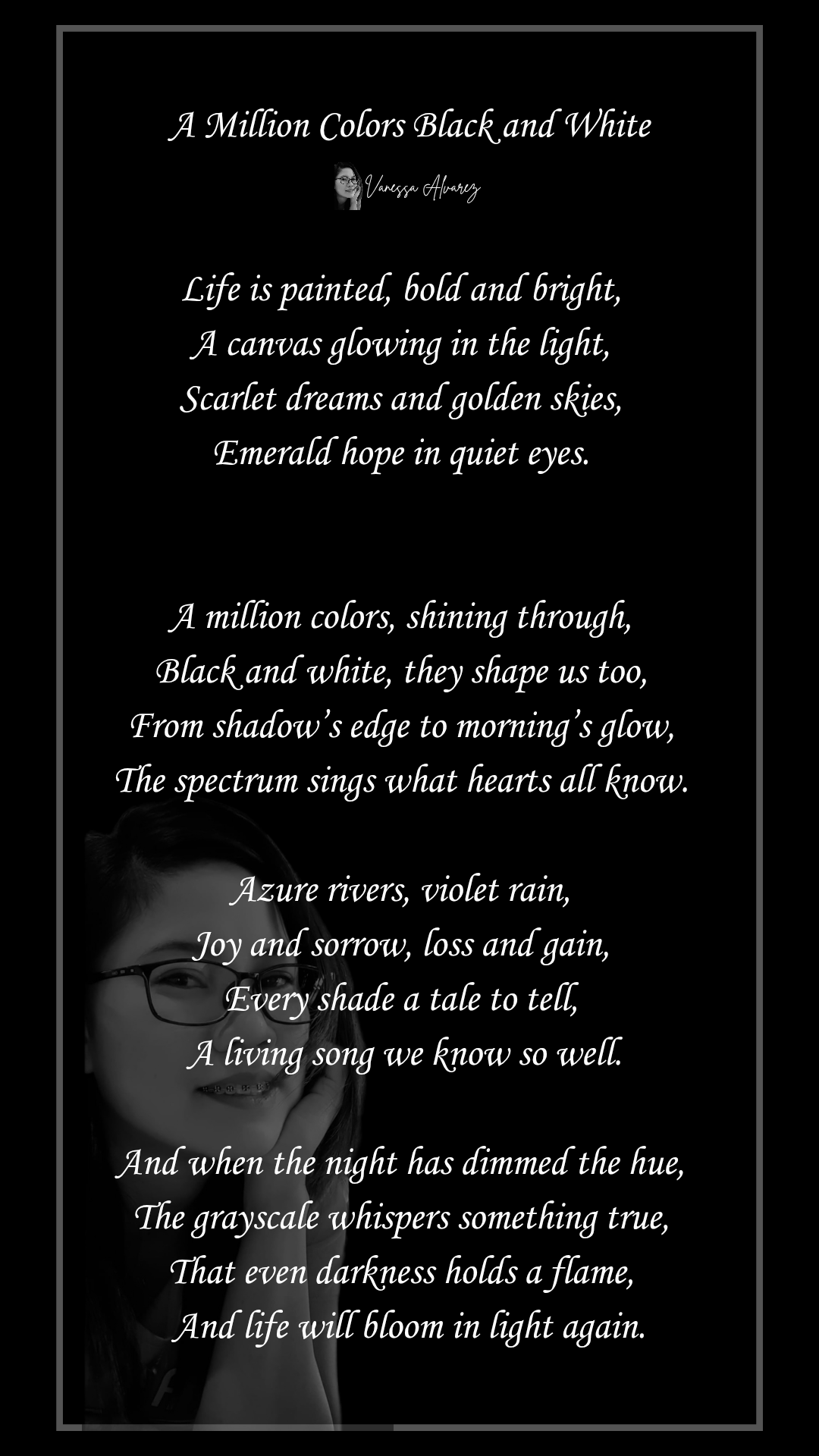 A Million Colors Black And White