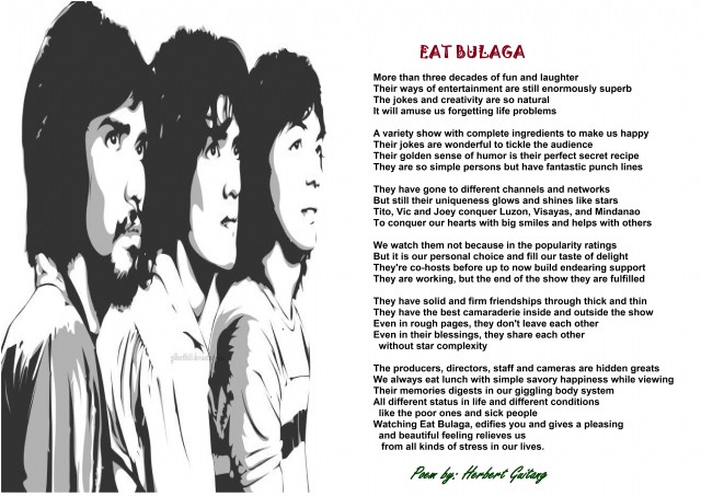 An Ode To Eat Bulaga
