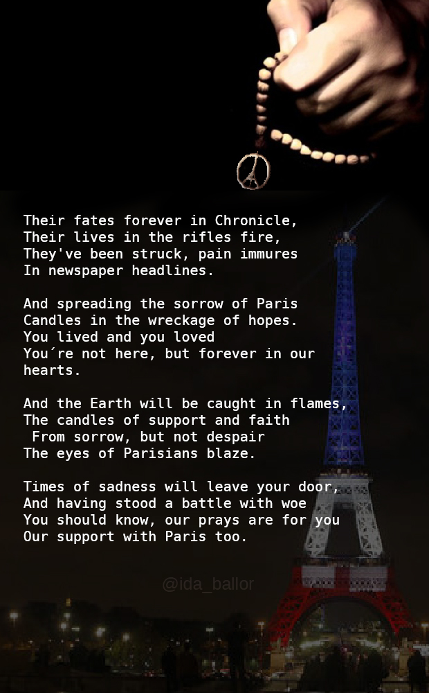 Commemorating Paris Victims