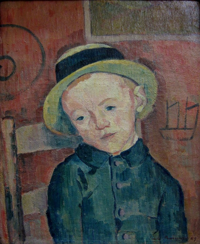 Portrait Of A Boy In Hat