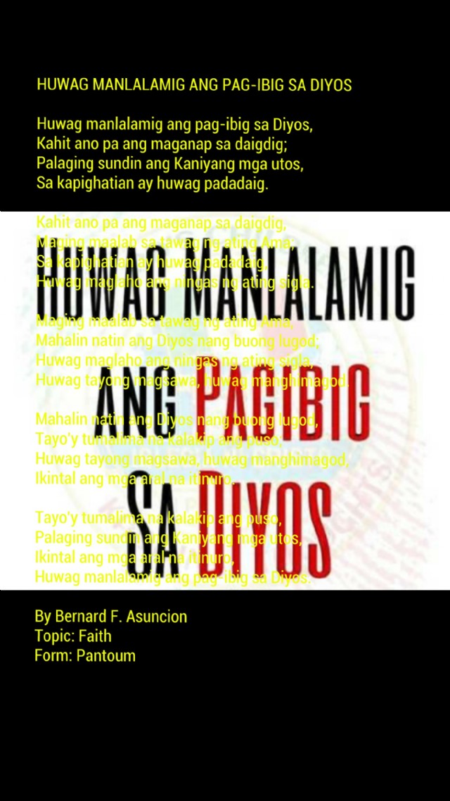 Huwag Manlalamig Ang Pag-Ibig Sa Diyos