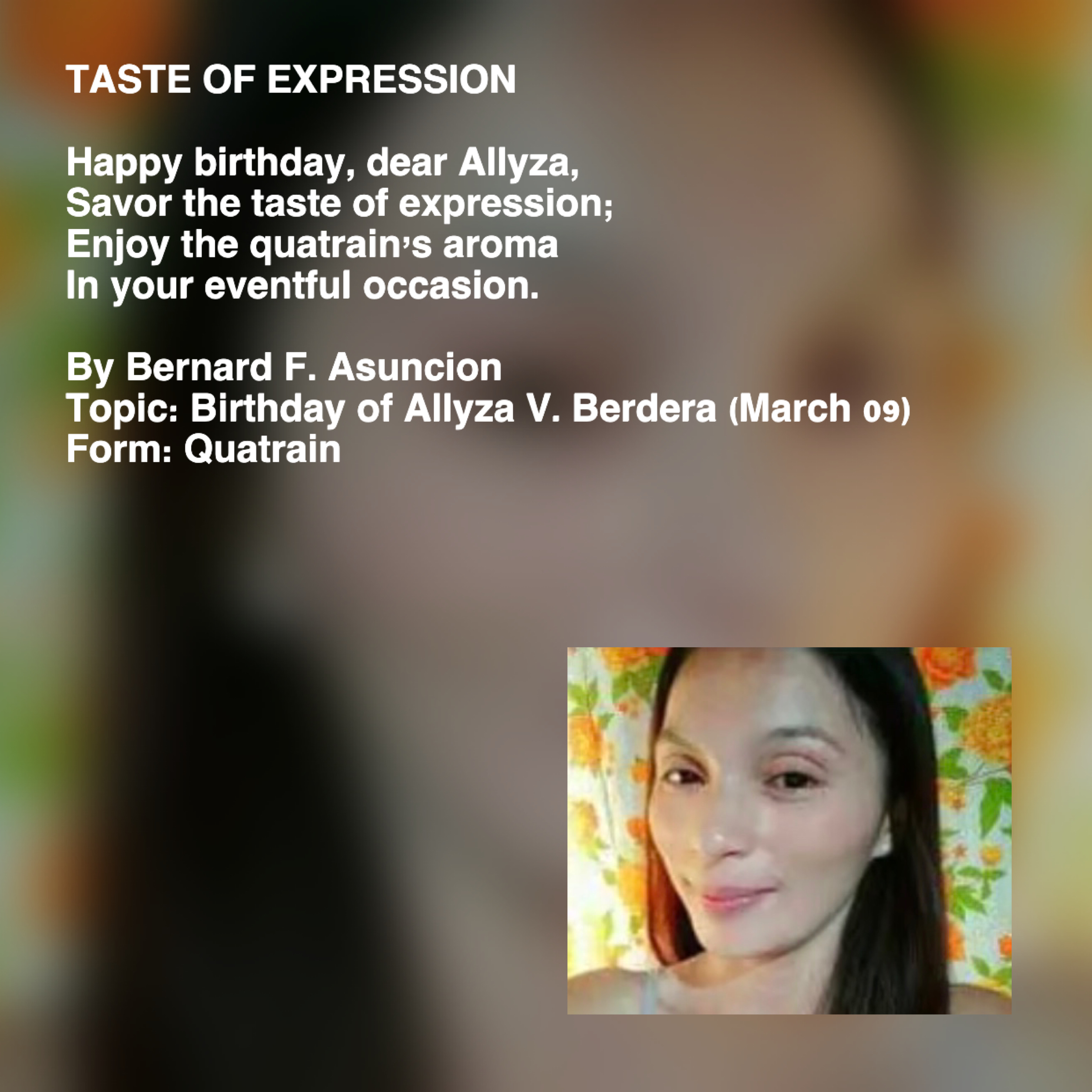 Taste Of Expression