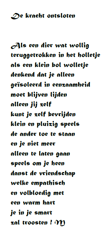 De Kracht Ontsloten