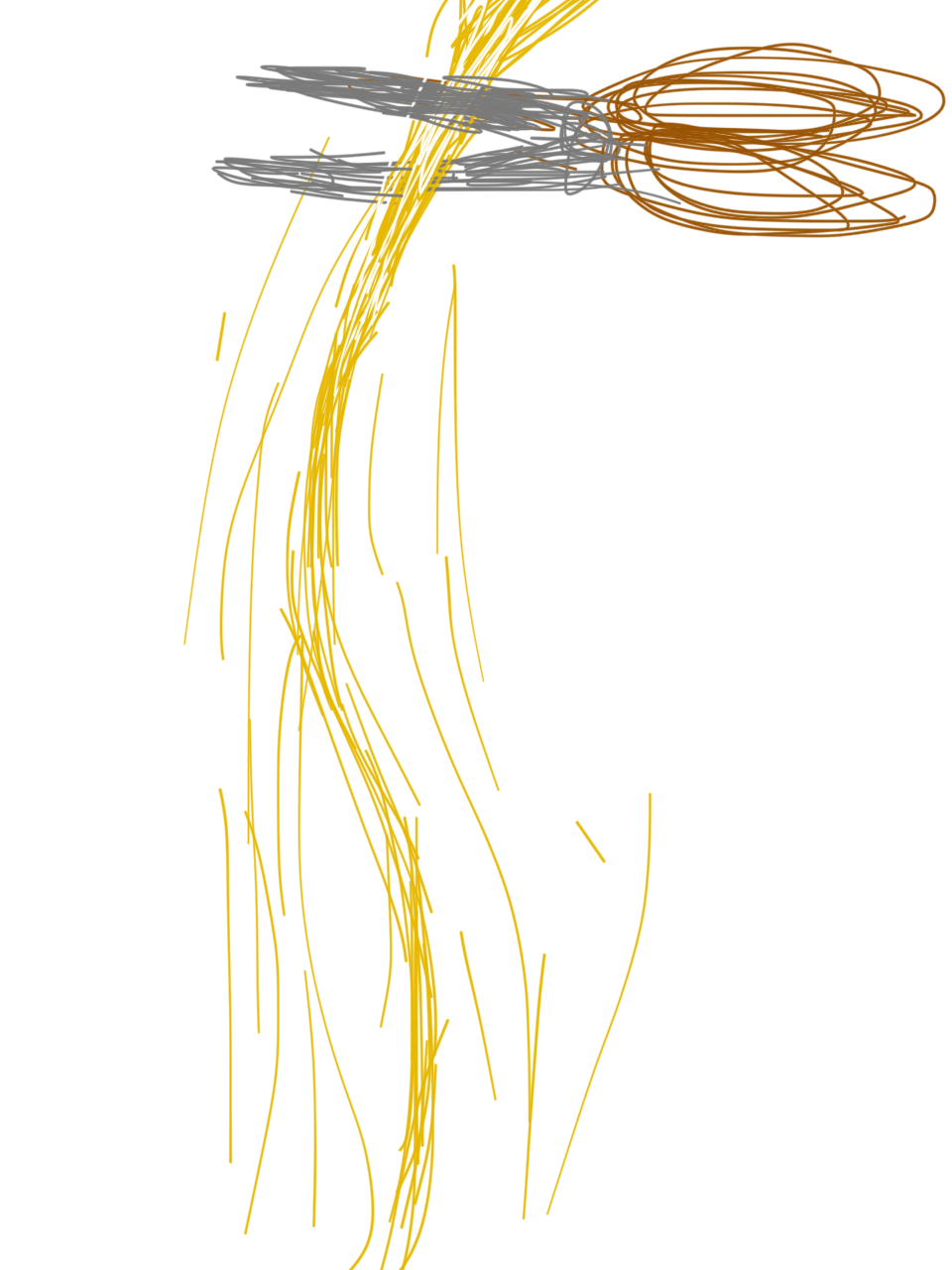 Snapping Of The Wheat Stalks