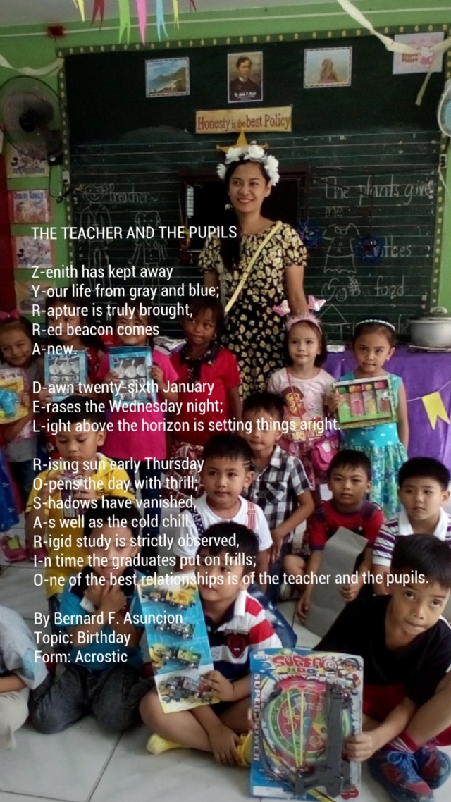 The Teacher And The Pupils