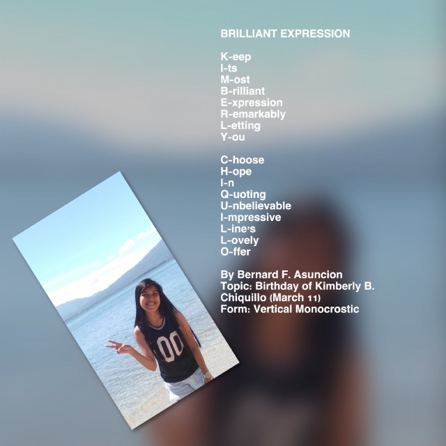 Brilliant Expression