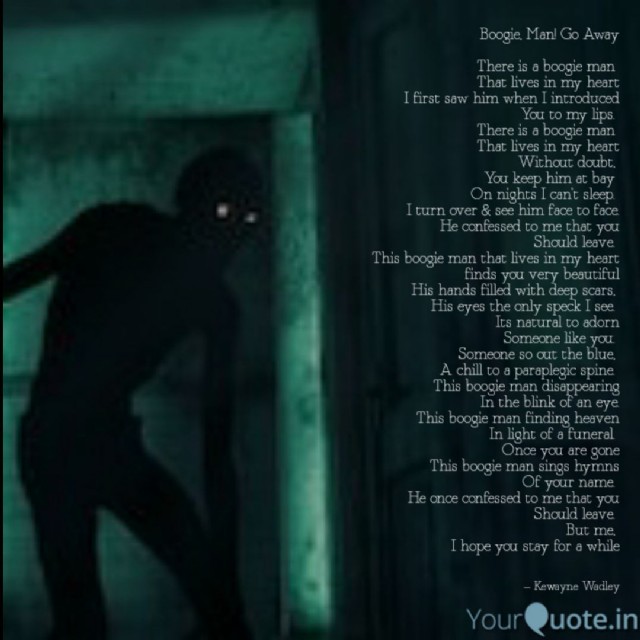 Boogie, Man! Go Away!