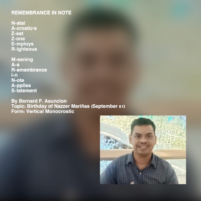 Remembrance In Note