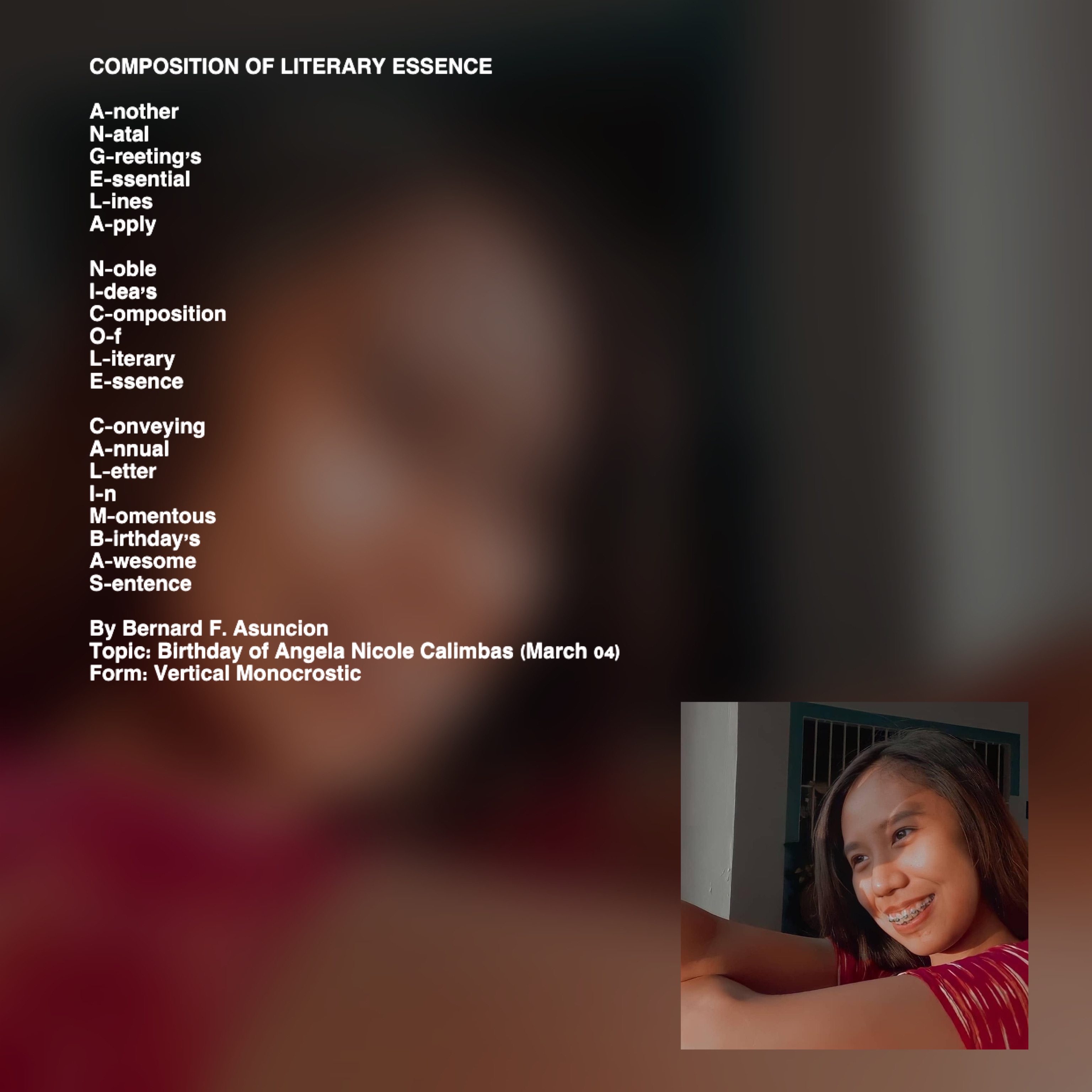 Composition Of Literary Essence