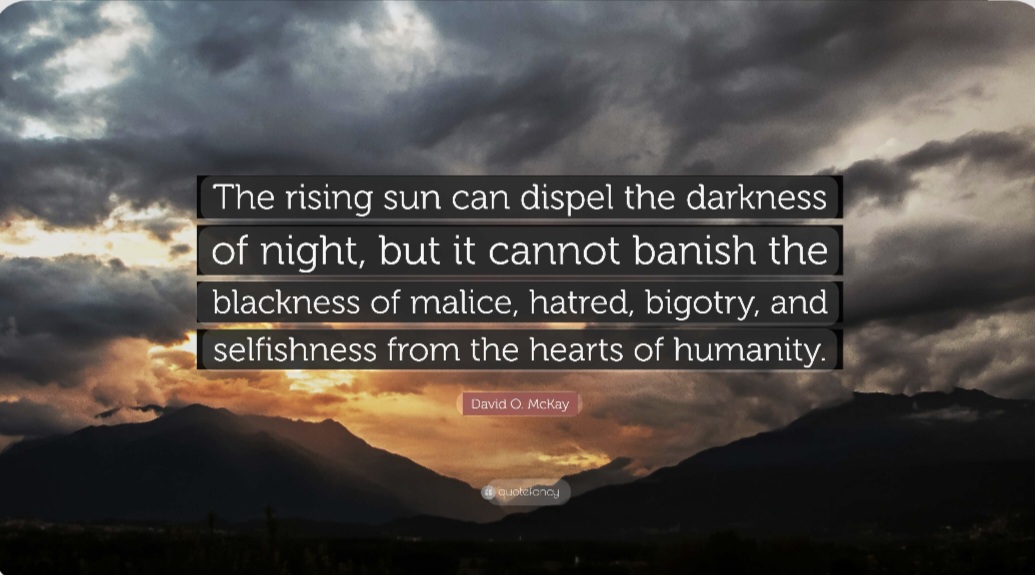 Banish Darkness.