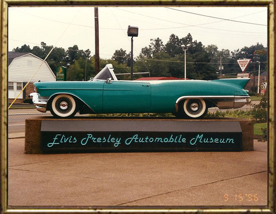 Elvis Presley's Car At Graceland