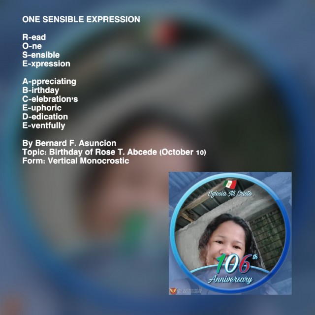 One Sensible Expression