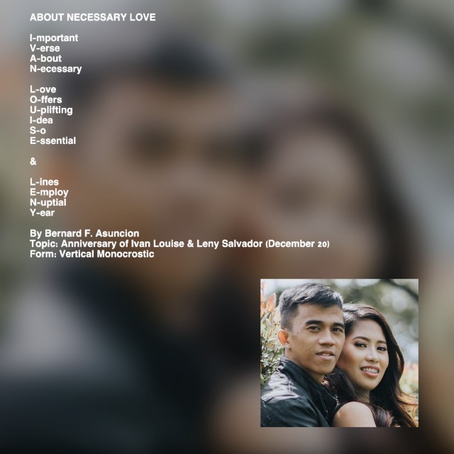 About Necessary Love