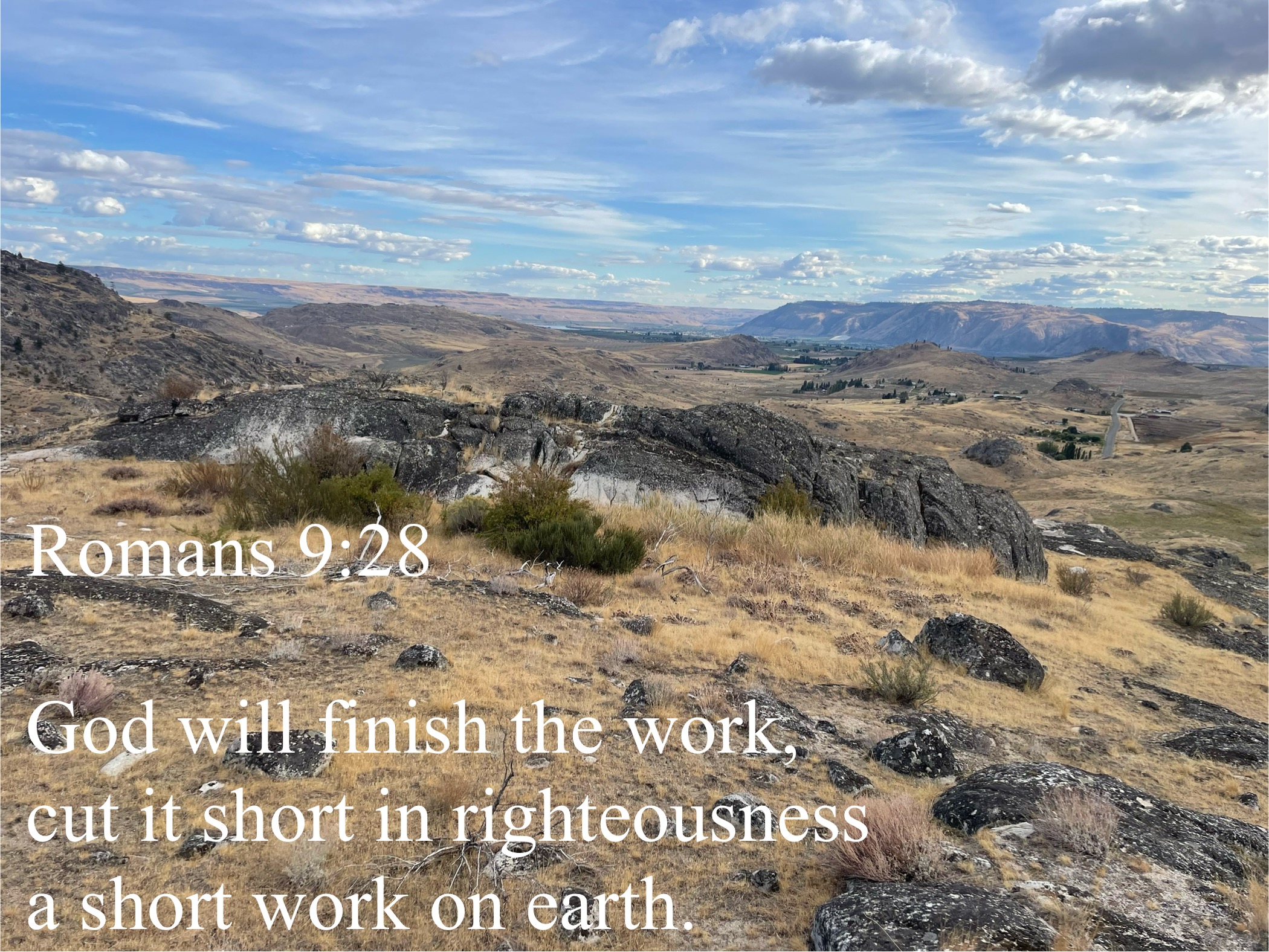 Romans 9: 28