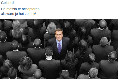 Geleerd..