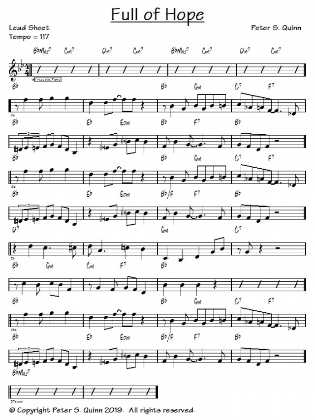 Full Of Life Full Of Hope