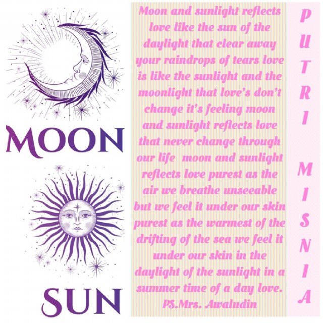 Moon & Sunlight Reflect Love