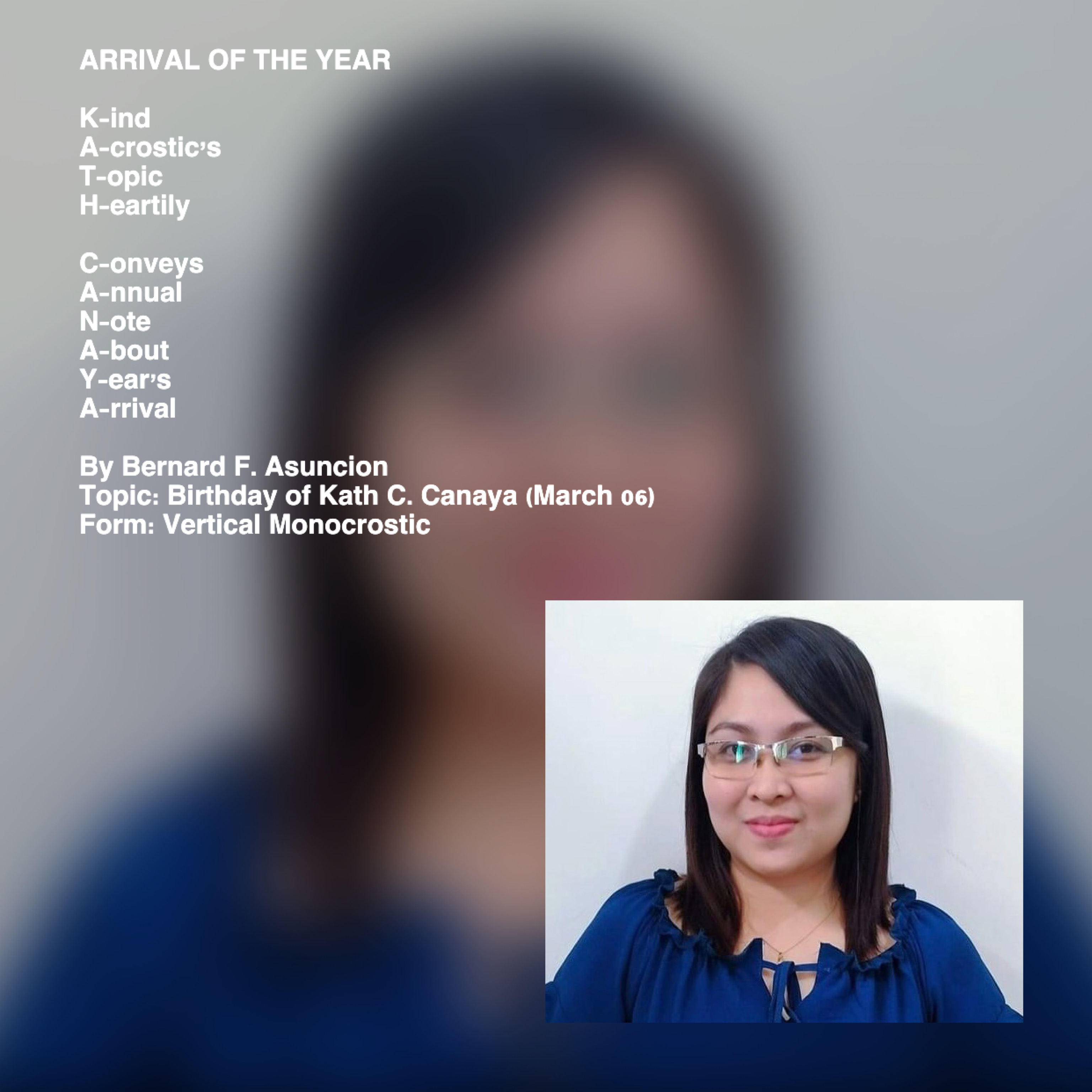 Arrival Of The Year