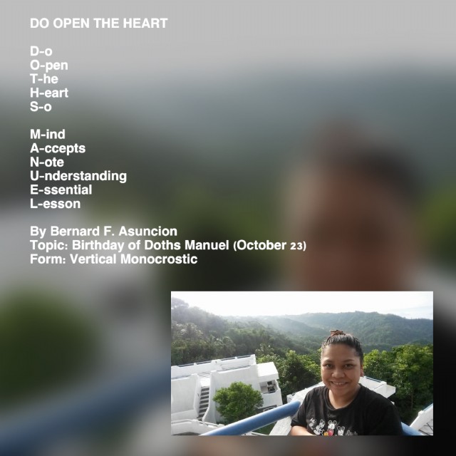 Do Open The Heart