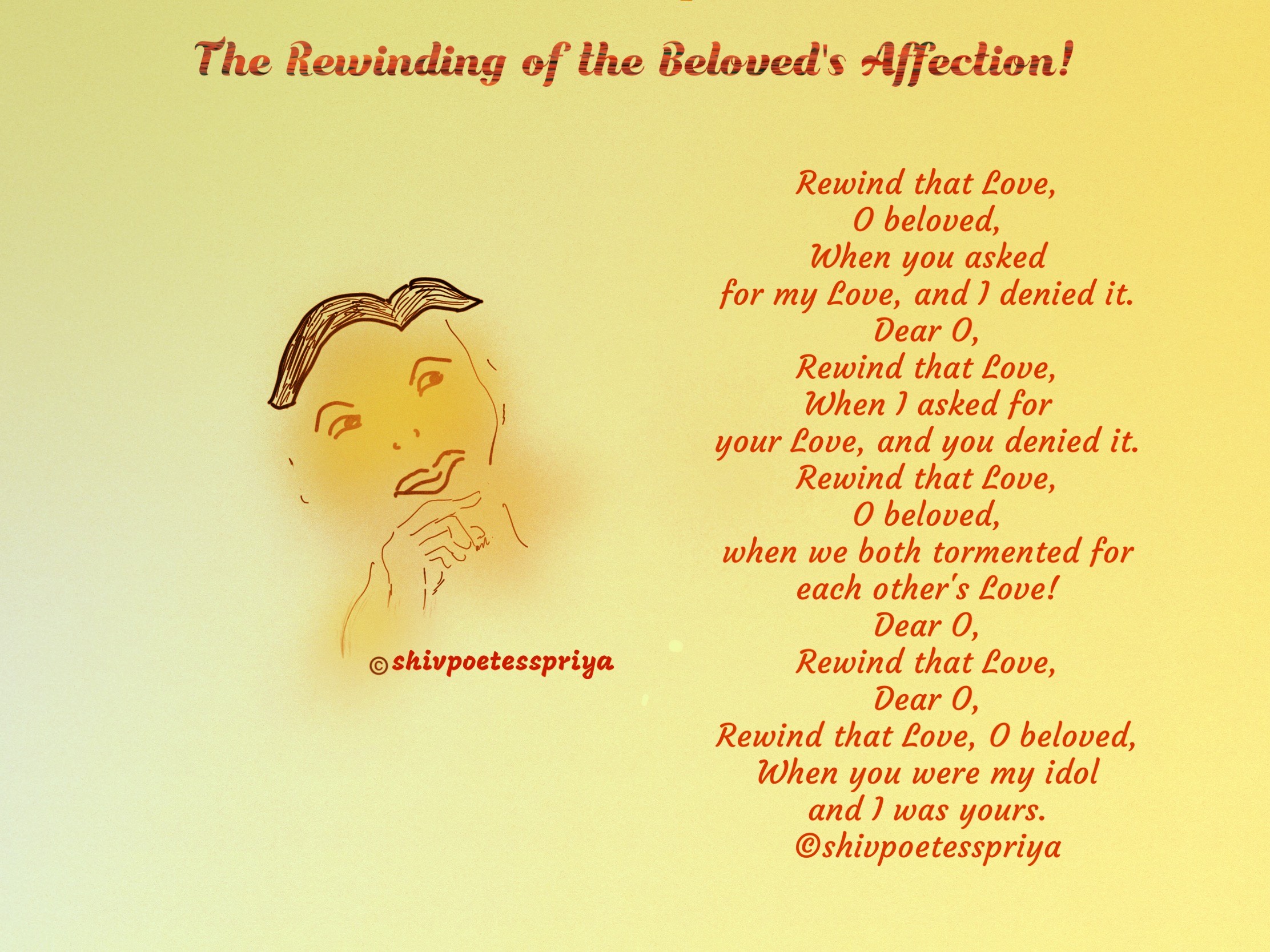 The Rewinding Of The Beloved's Affection!