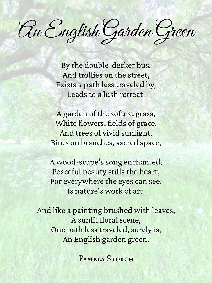 An English Garden Green