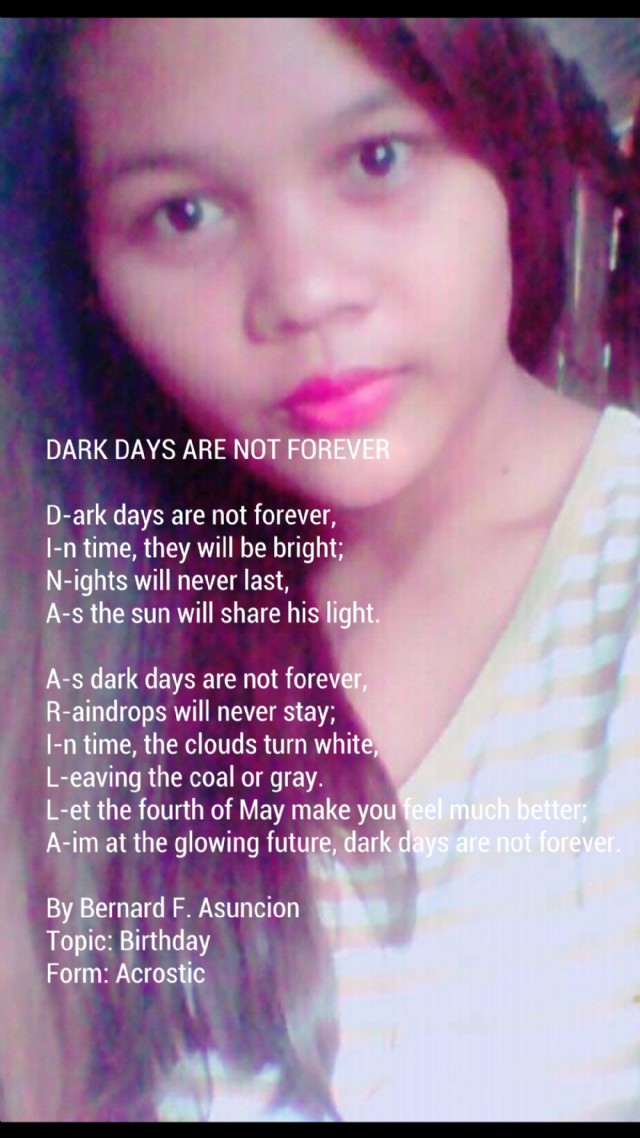 Dark Days Are Not Forever