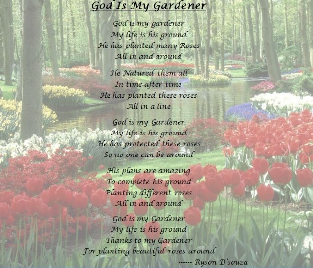 God Is My Gardener