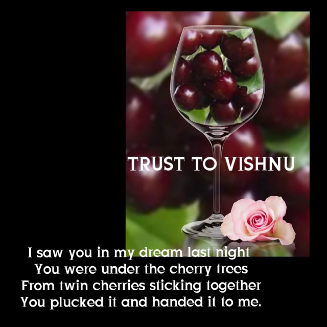 Trust To Vishnu.
