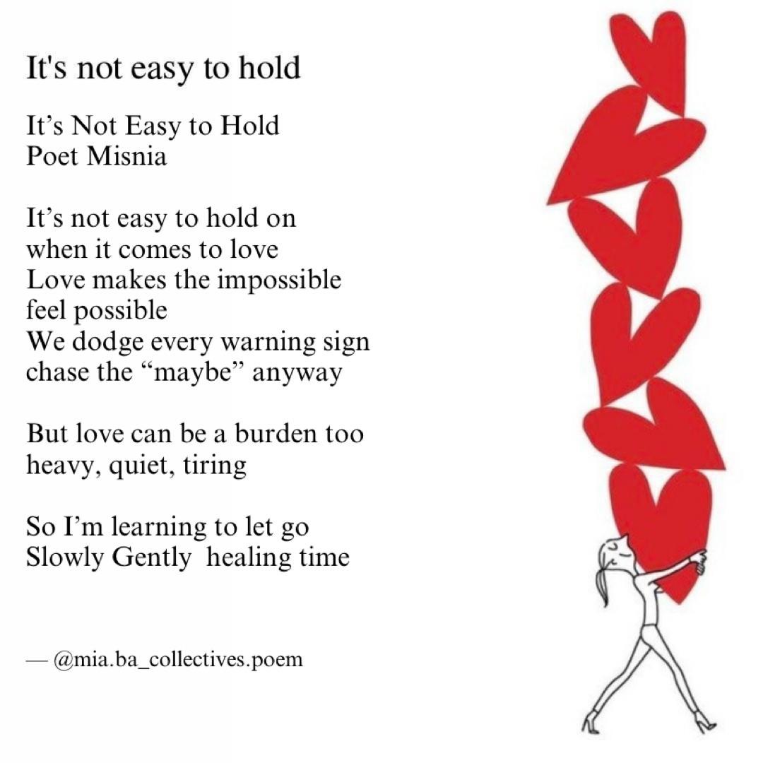 It's Not Easy To Hold