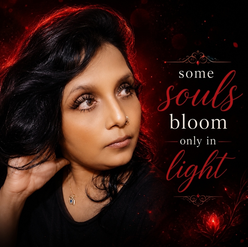 Some Souls Blooms Only In Light.