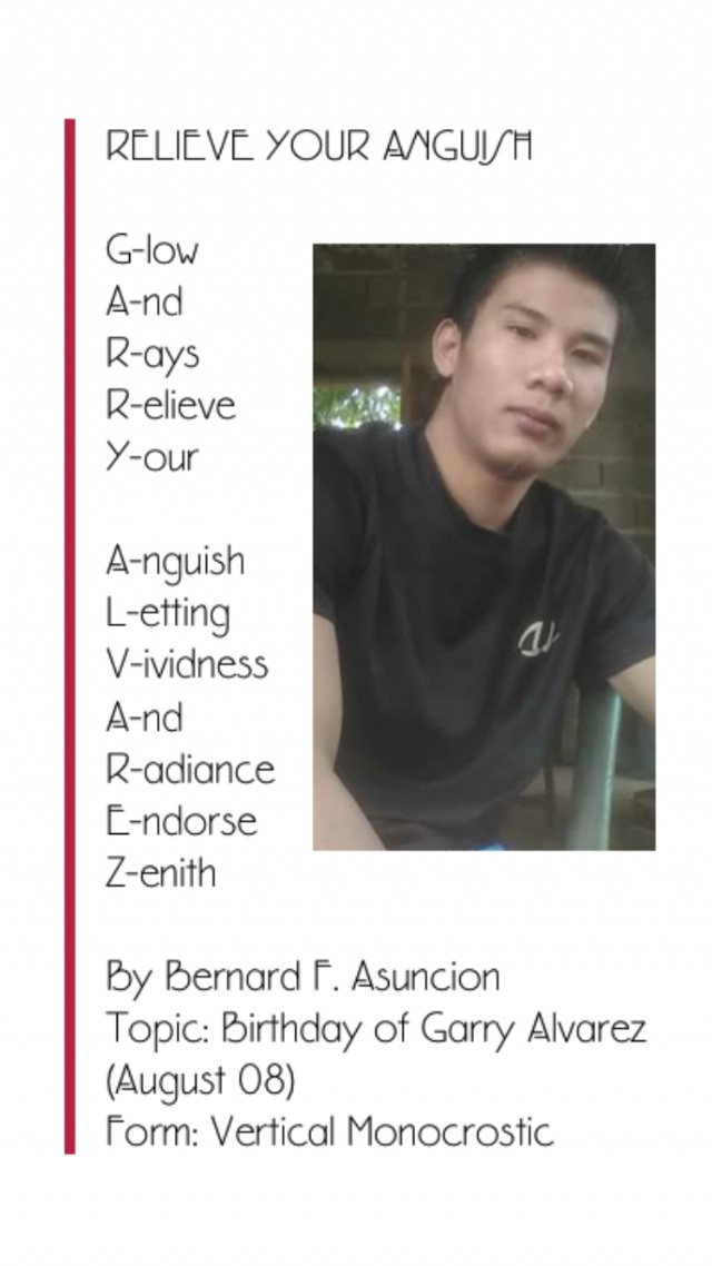 Relieve Your Anguish