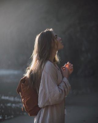 Fell Into Her Eyes, And Into Love