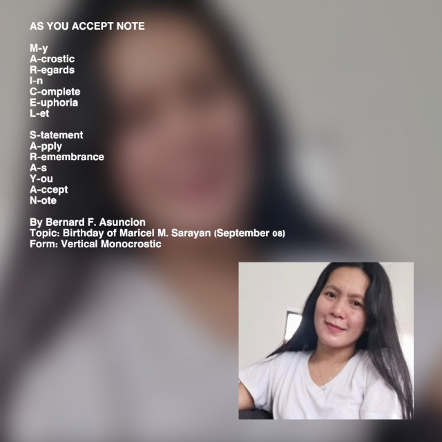 As You Accept Note