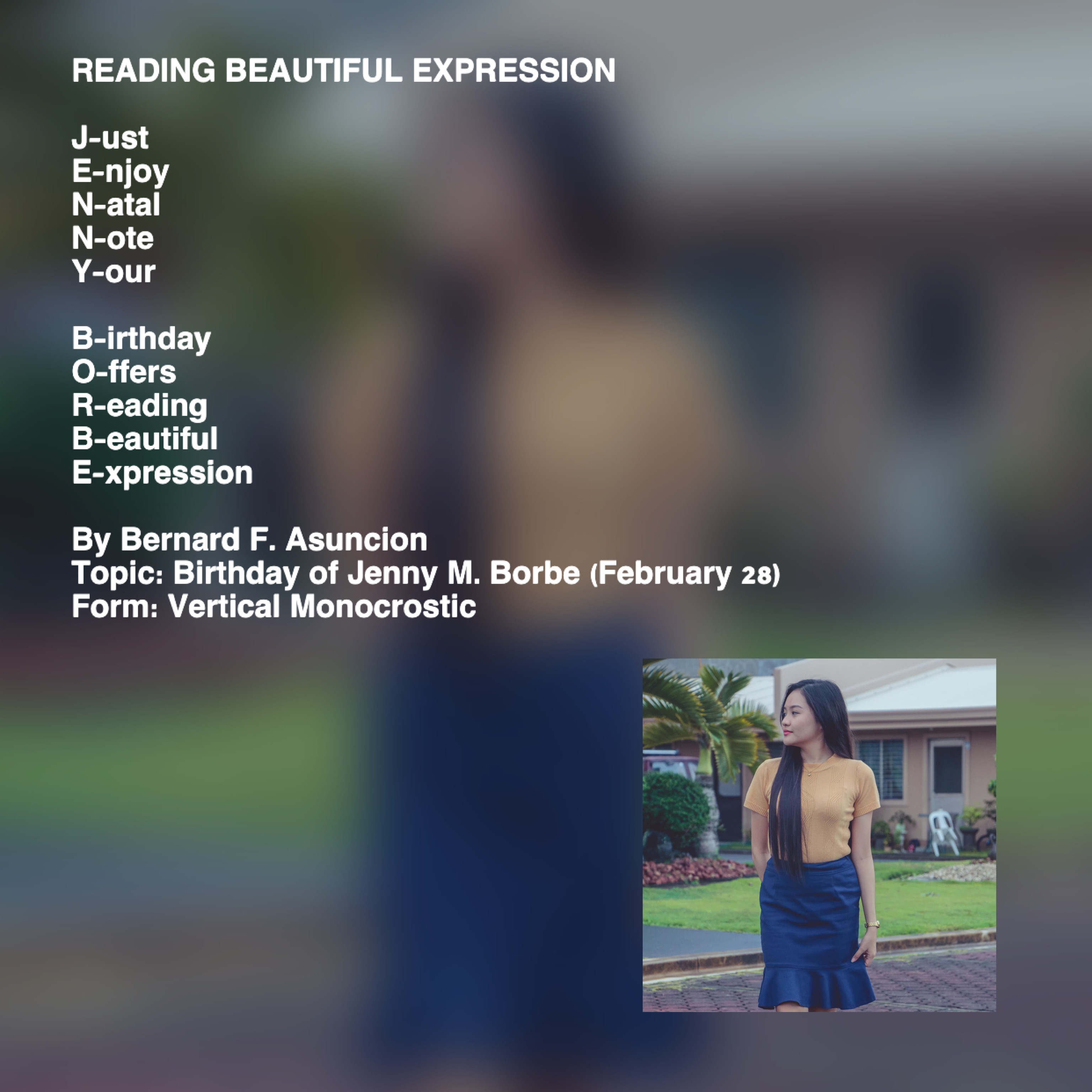 Reading Beautiful Expression