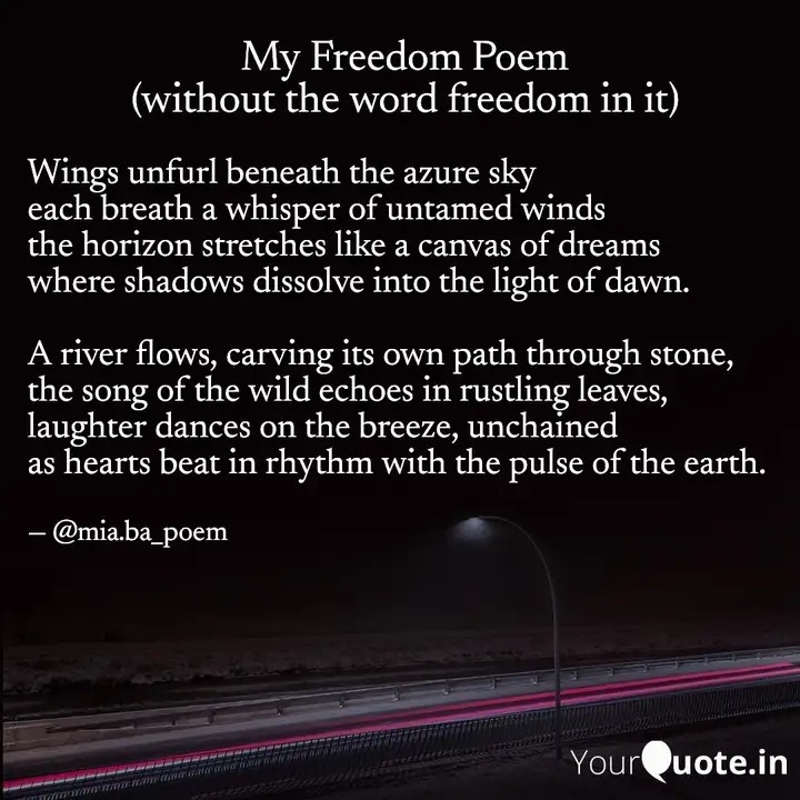 Freedom Without Word Freedom