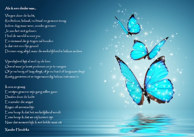 Als Ik Een Vlinder Was...