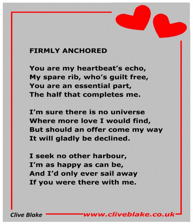 Firmly Anchored