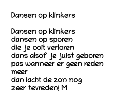 Dansen Op Klinkers