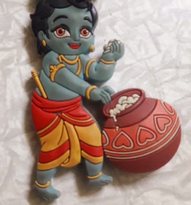Little Krishna Of Brindaban