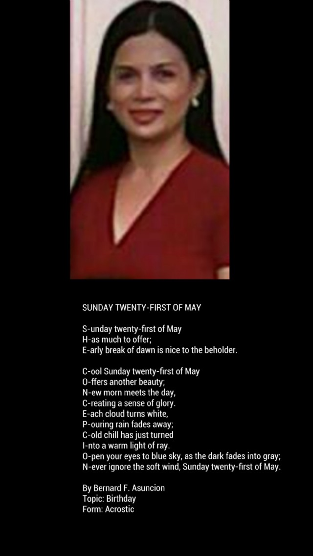 Sunday Twenty-First Of May