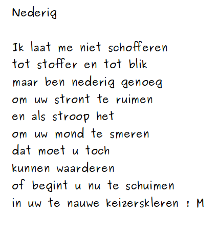 Nederig