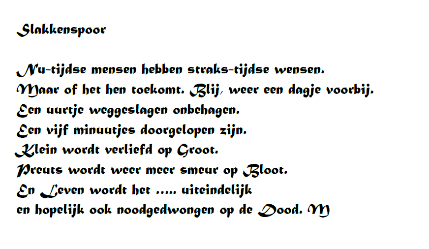 Slakkenspoor