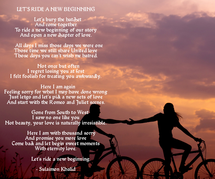 Let's Ride A New Beginning