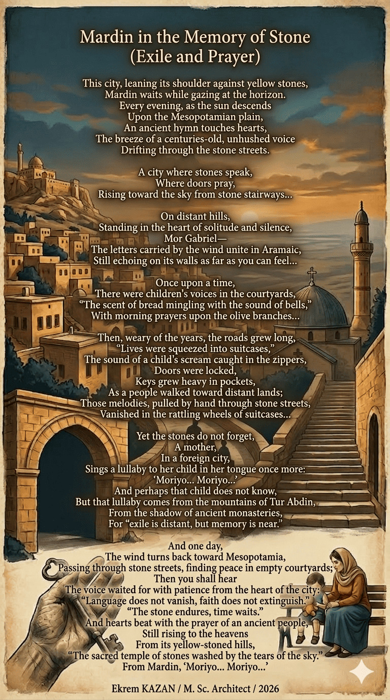 Mardin In The Memory Of Stone
(Exile And Prayer)