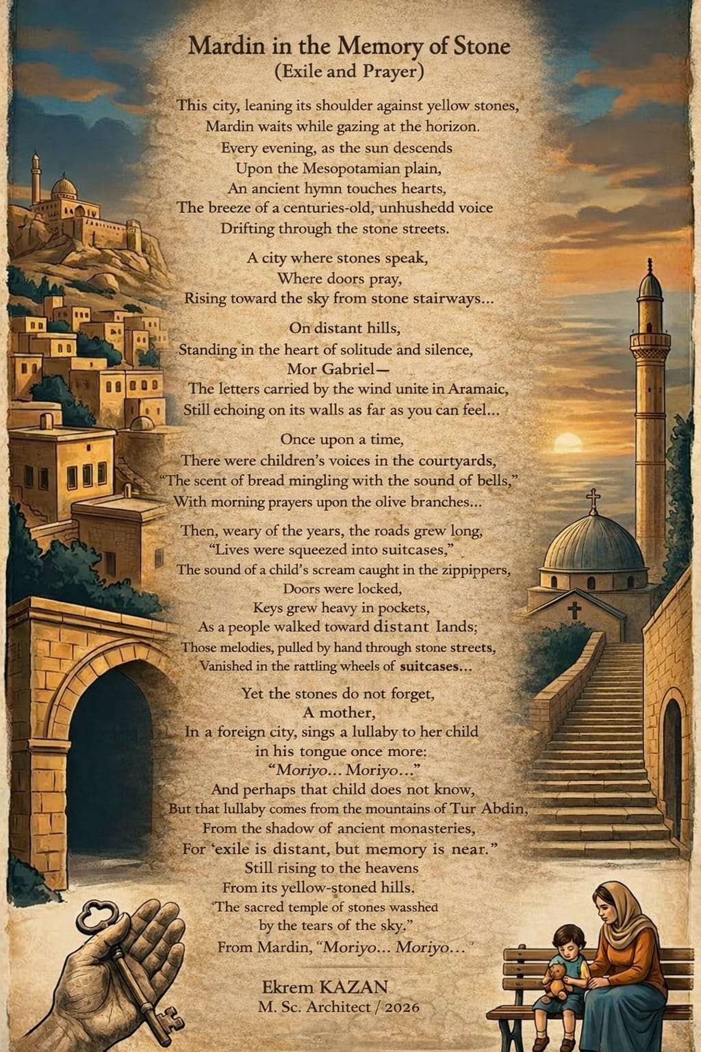 Mardin In The Memory Of Stone
(Exile And Prayer)