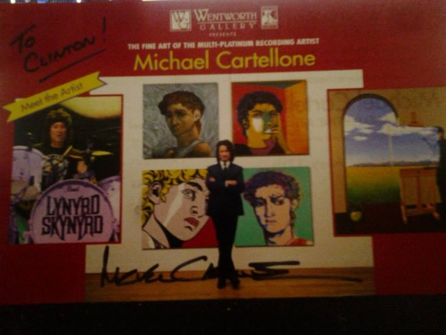 Autograph Muse Acrostic Name Cartellone